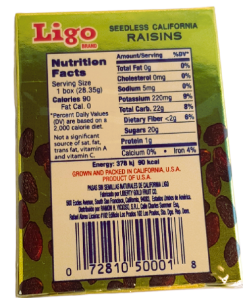 UVA PASAS LIGO 28g